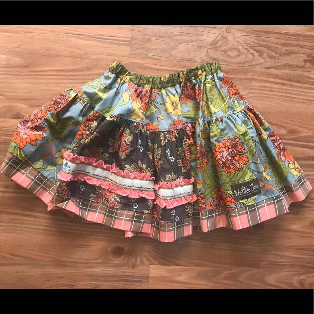 Girls Matilda Jane Skirt NWT